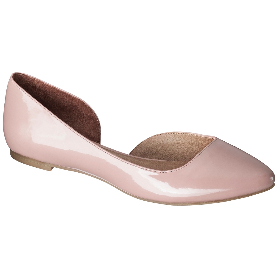 Womens Xhilaration Lana d Orsay Flat   Blush 10