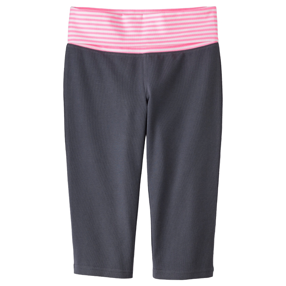 Circo Girls Yoga Capri   Turbine Gray XL