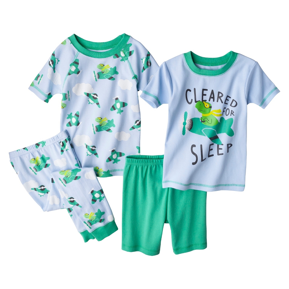 Just One You Made by Carters Infant Toddler Boys 4 Piece Short Sleeve Frog
