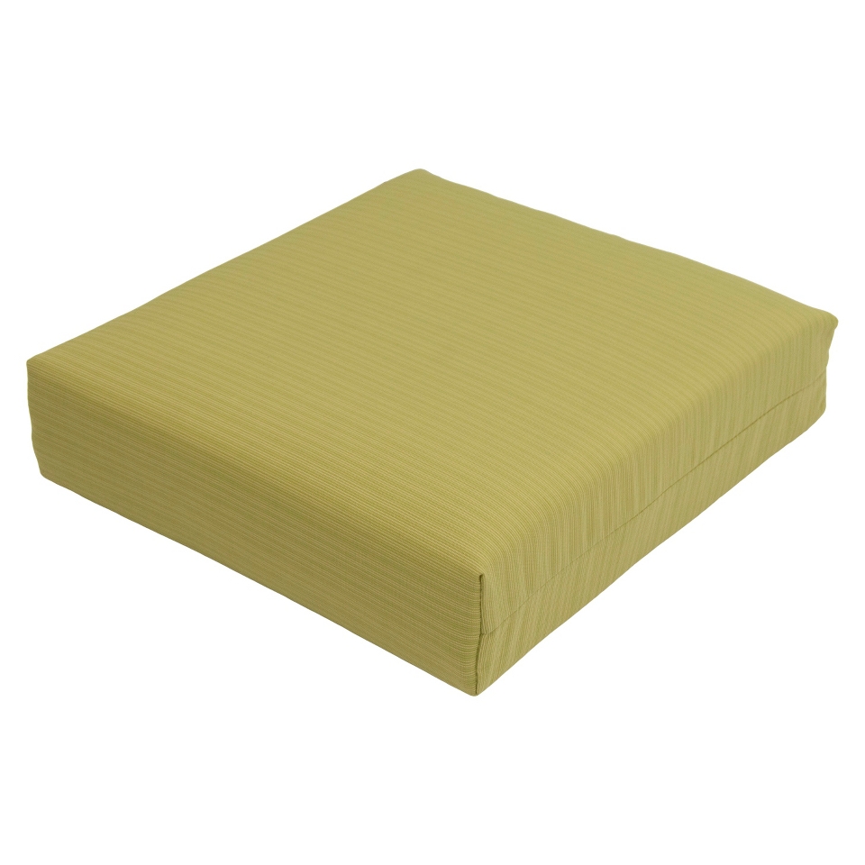 Threshold Outdoor Deep Seating Cushion   Lime