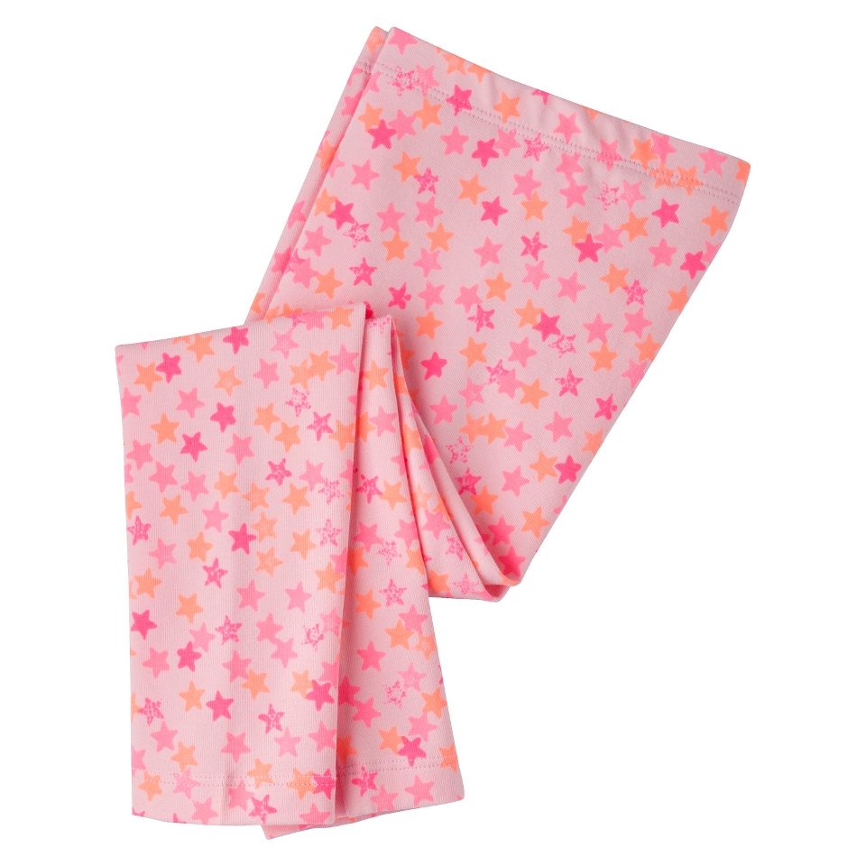 Circo Infant Toddler Girls Star Legging   Fun Pink 5T