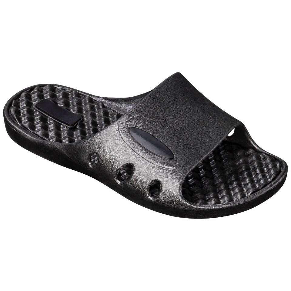 Boys Slide Sandals   Black 10 11