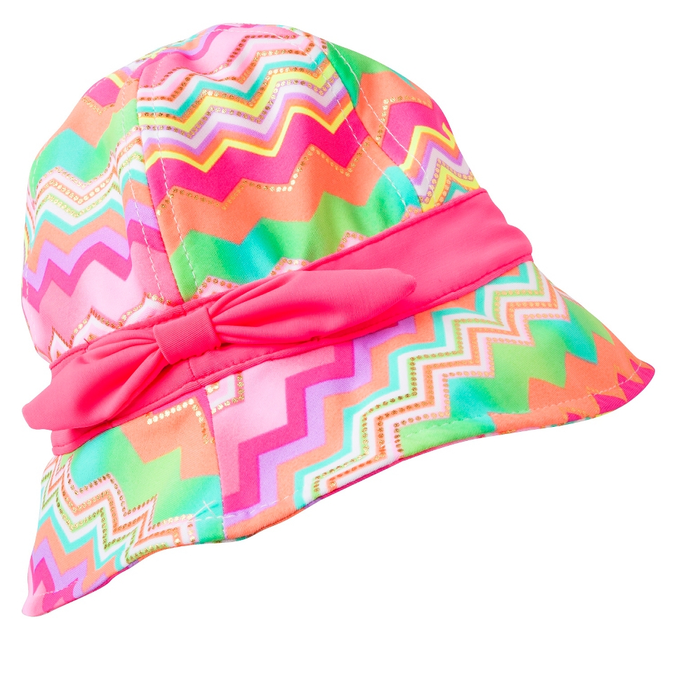 Circo Toddler Girls Chevron Bucket Hat   Pink 2T 5T