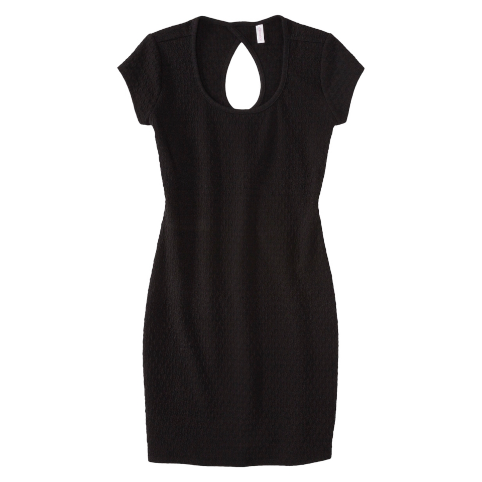 Xhilaration Juniors Body Con Dress   Black M