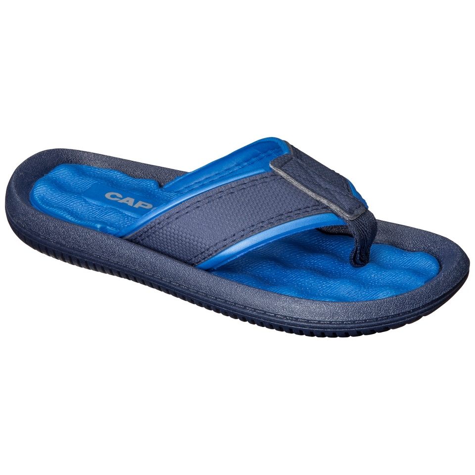 Boys Contrast Flip Flop Sandals   Blue 12 13