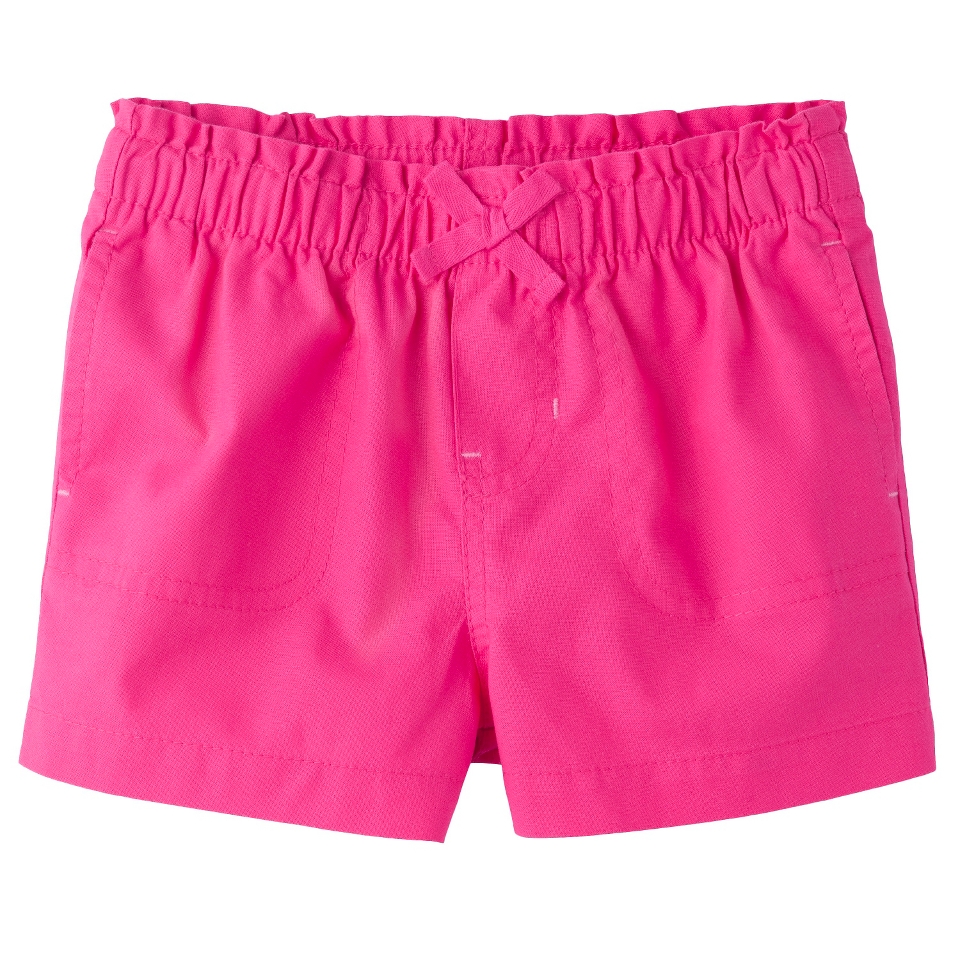 Circo Infant Toddler Girls Chino Short   Pink 12 M