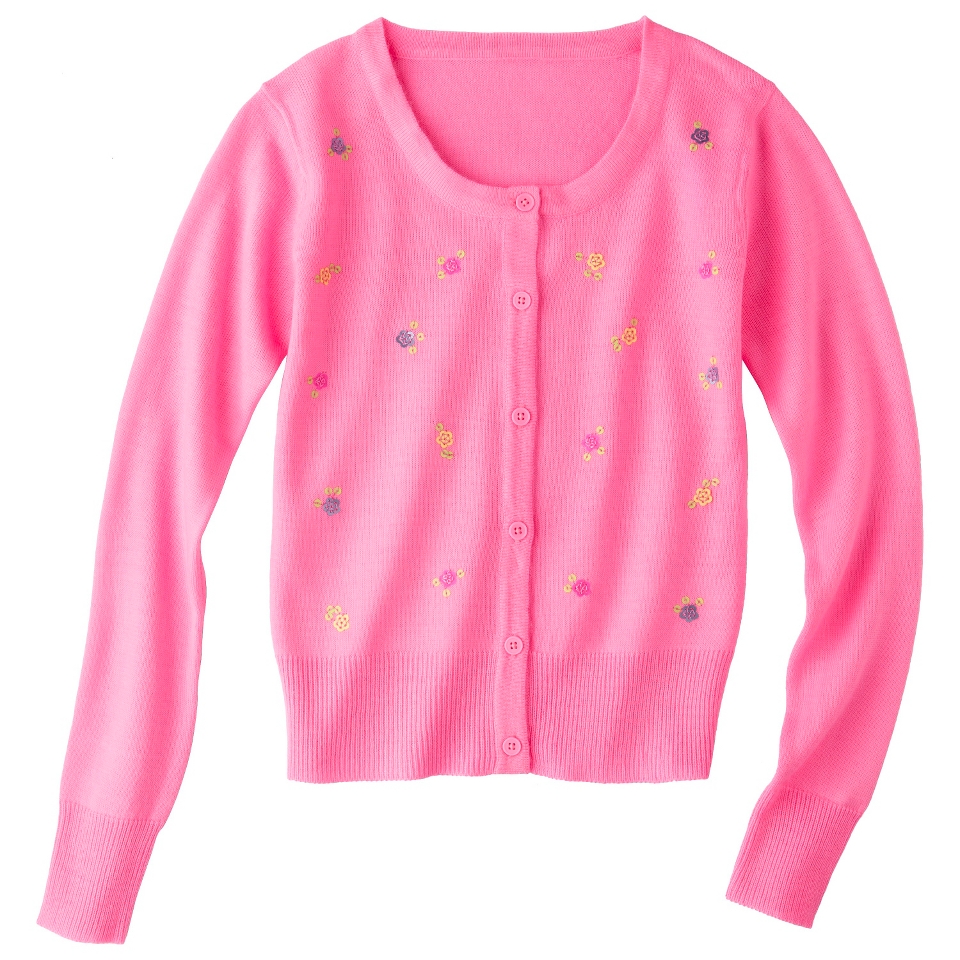 Cherokee Girls Cardigan   Daring Pink S