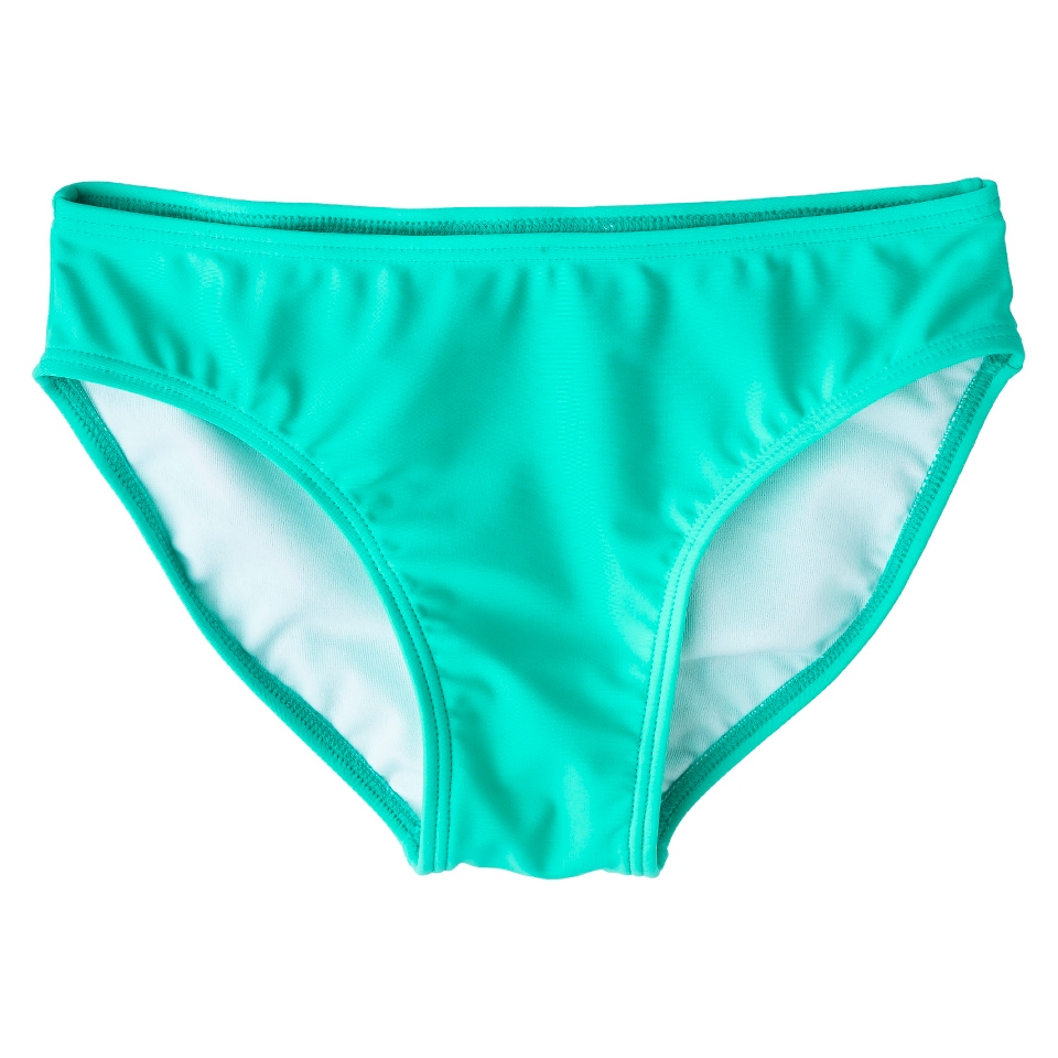 Girls Hipster Bikini Swim Bottom   Turquoise XL