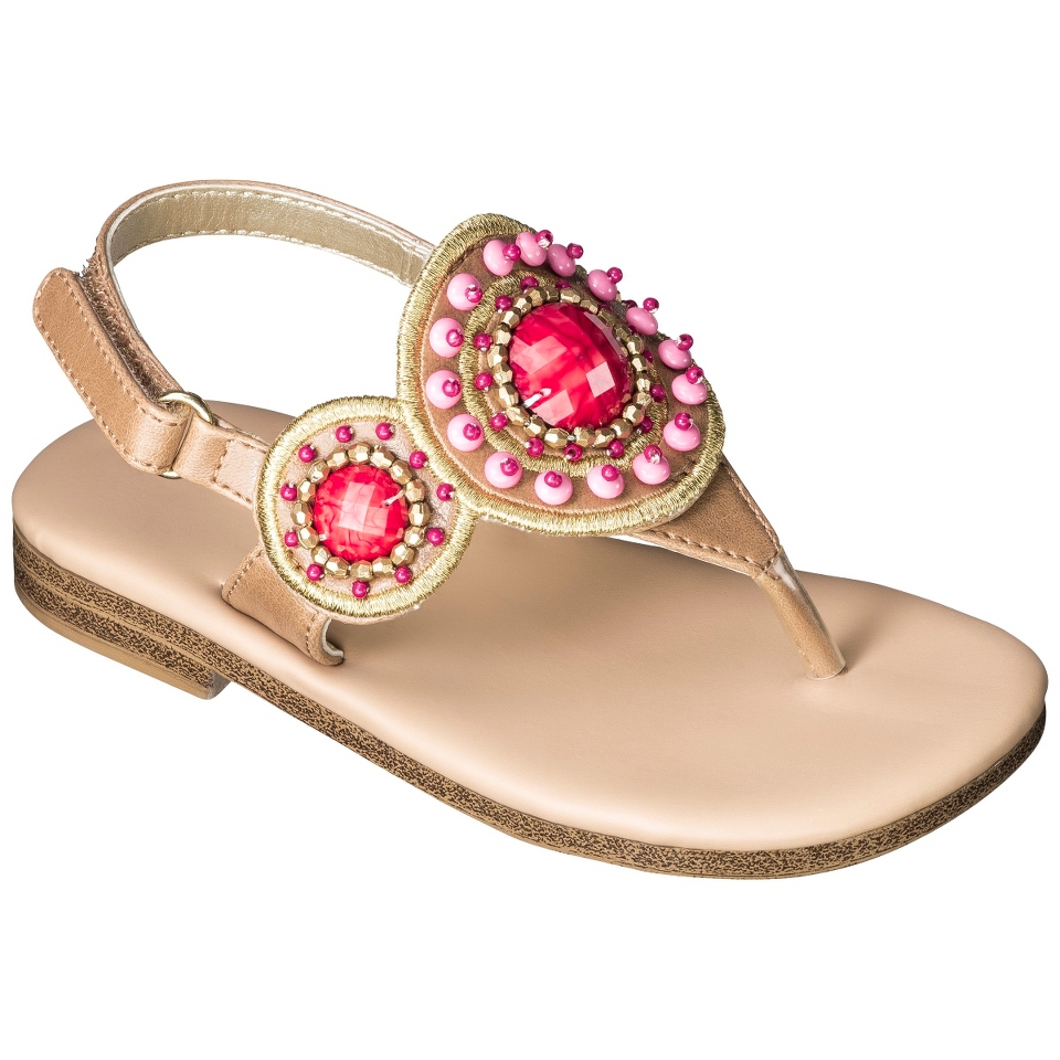 Toddler Girls Cherokee Jaslene Thong Sandals   Red 8