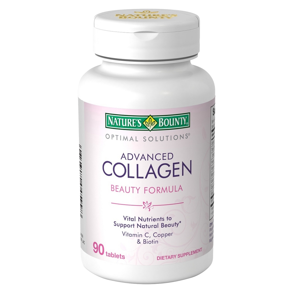 Optimal Solutions Advanced Collagen Dietary Supplement Tablets   90 Count