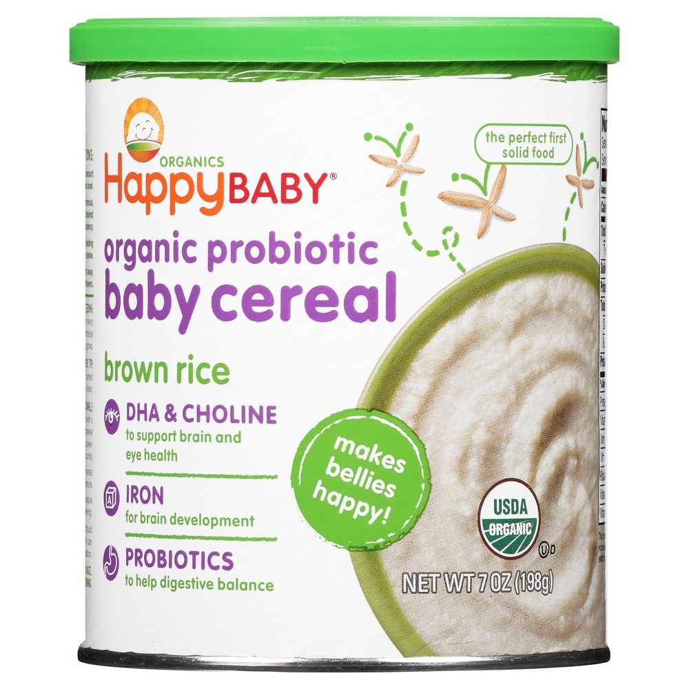 UPC 852697001071 product image for Happy Bellies Organic Brown Rice Cereal - 7 oz | upcitemdb.com