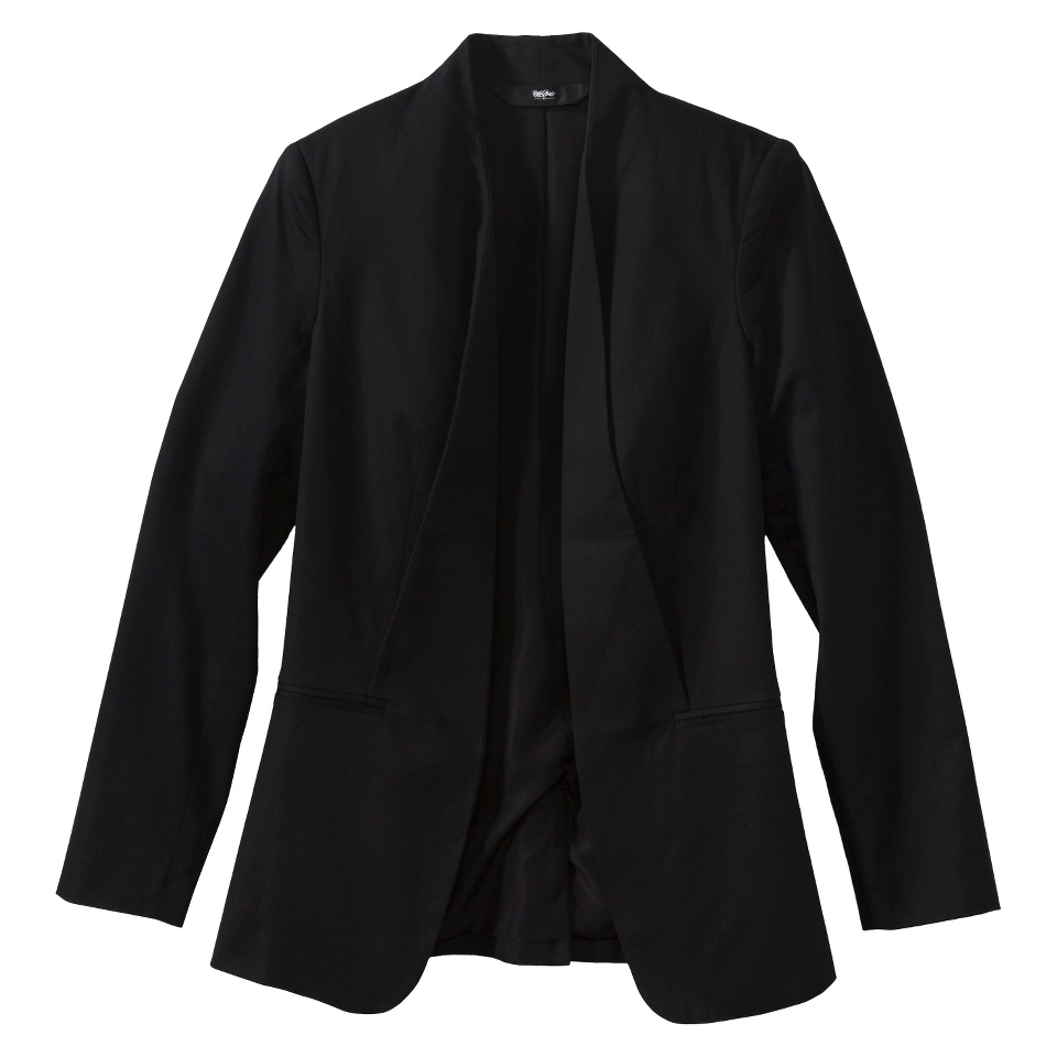 Mossimo Womens Boyfriend Blazer   Black L