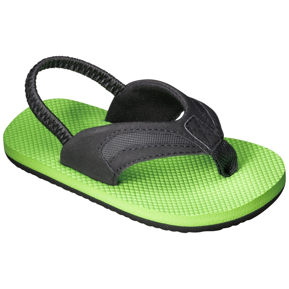 Toddler Boys Circo Oswald Flip Flop Sandals   Lime M