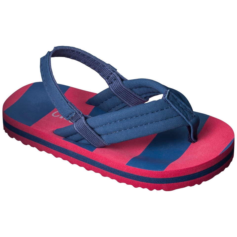 Toddler Boys Circo Damazo Flip Flop Sandals   Red/Blue L