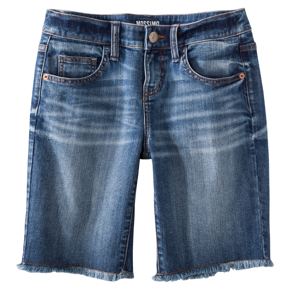 Mossimo Supply Co. Juniors Bermuda Denim Short   Medium Wash 3