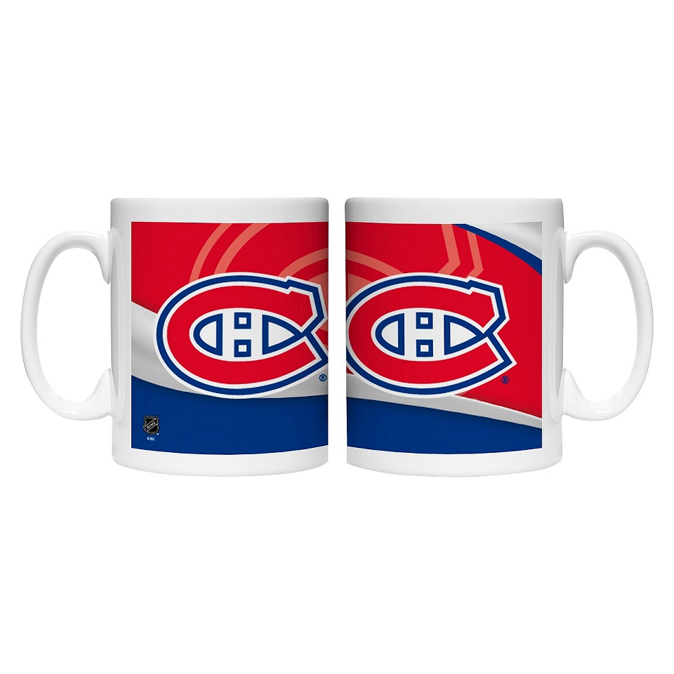 Boelter Brands NHL 2 Pack Montreal Canadians Wave Style Mug   Multicolor (15 oz)