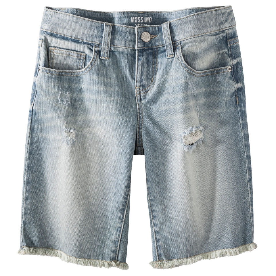 Mossimo Supply Co. Juniors Bermuda Denim Short   Light Wash 9