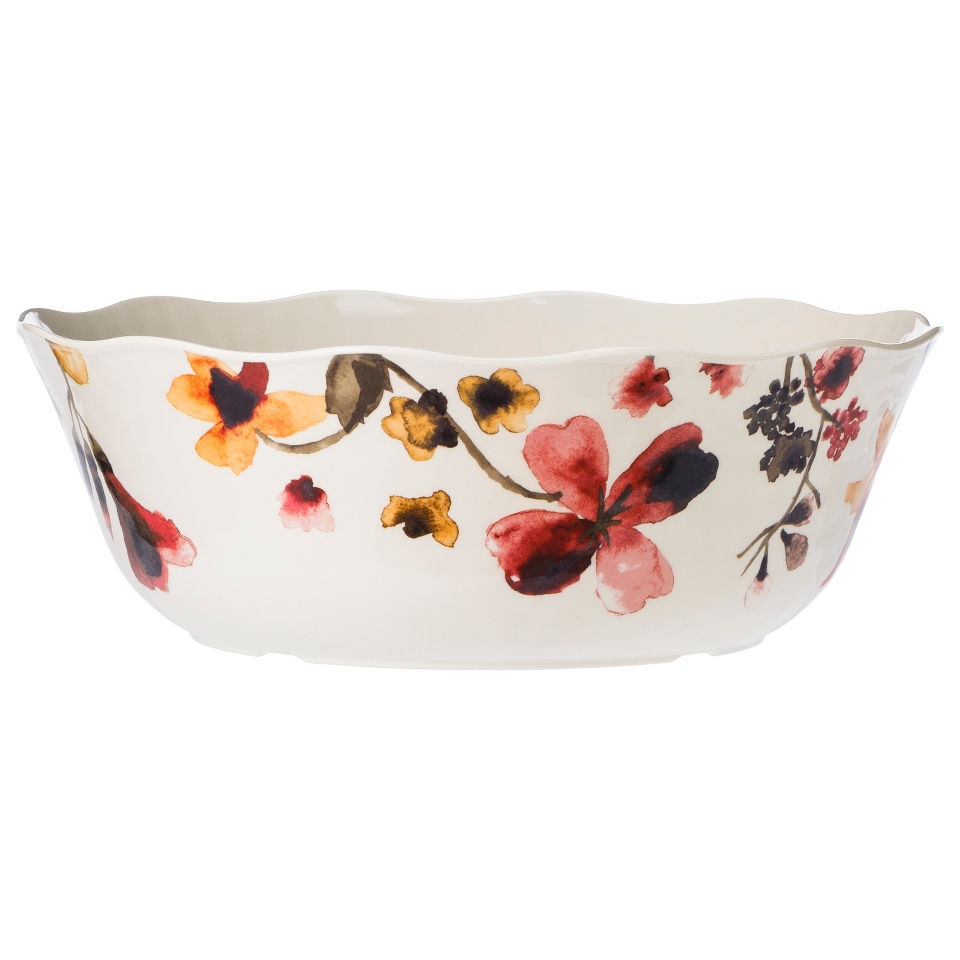 Threshold Melamine Floral Serving Bowl