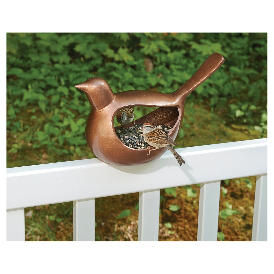 Good Directions Enchanted Bird   Bird Feeder   Bronze