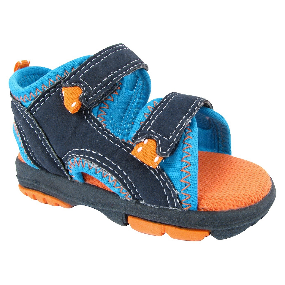 Infant Boys Natural Steps Lil Rascal Hiking Sandals   Blue 8