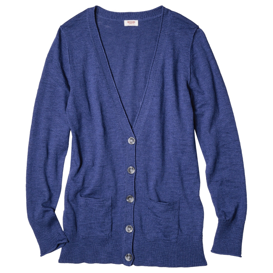 Mossimo Supply Co. Juniors Boyfriend Cardigan   North Blue M(7 9)