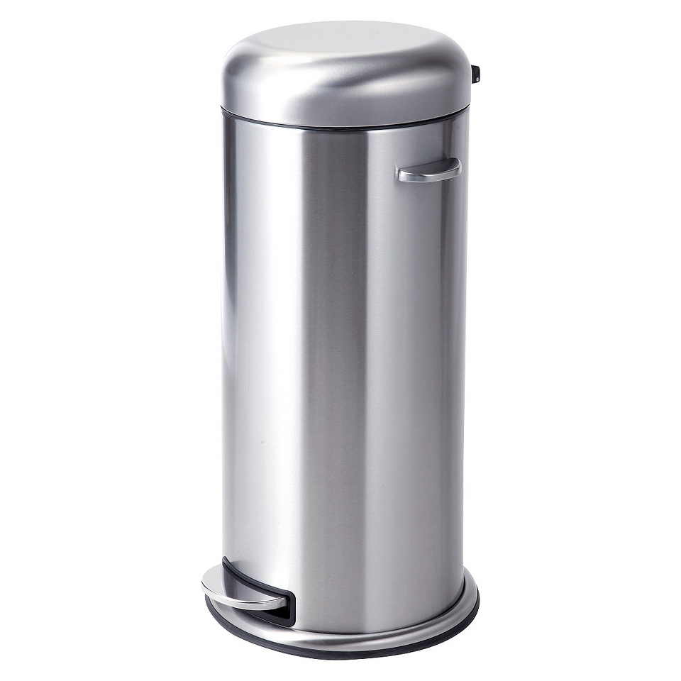 Threshold 30L Step Trash Can   Stainless Steel