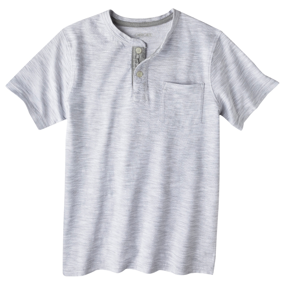 Cherokee Boys Henley Tee   Grey S