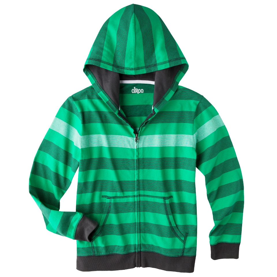 Boys Zip Up Hoodie   Dazzling Jade XL