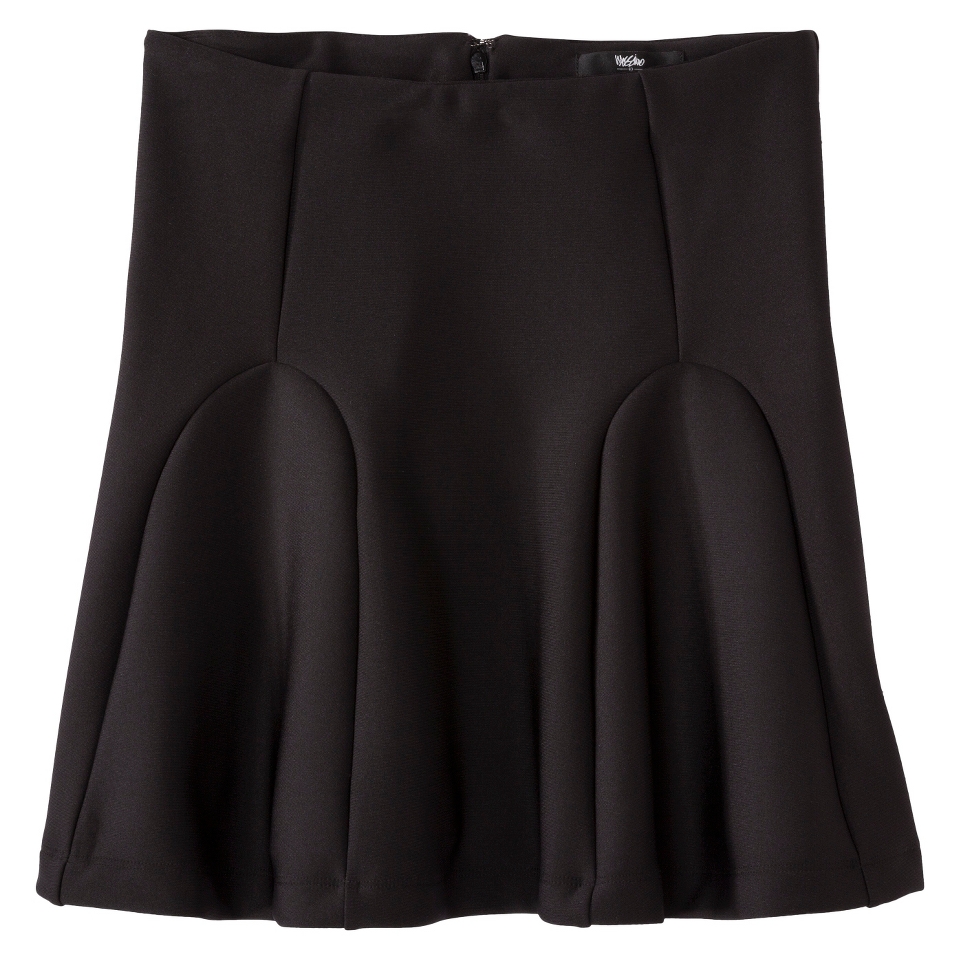 Mossimo Womens Scuba Bell Skirt   Black M