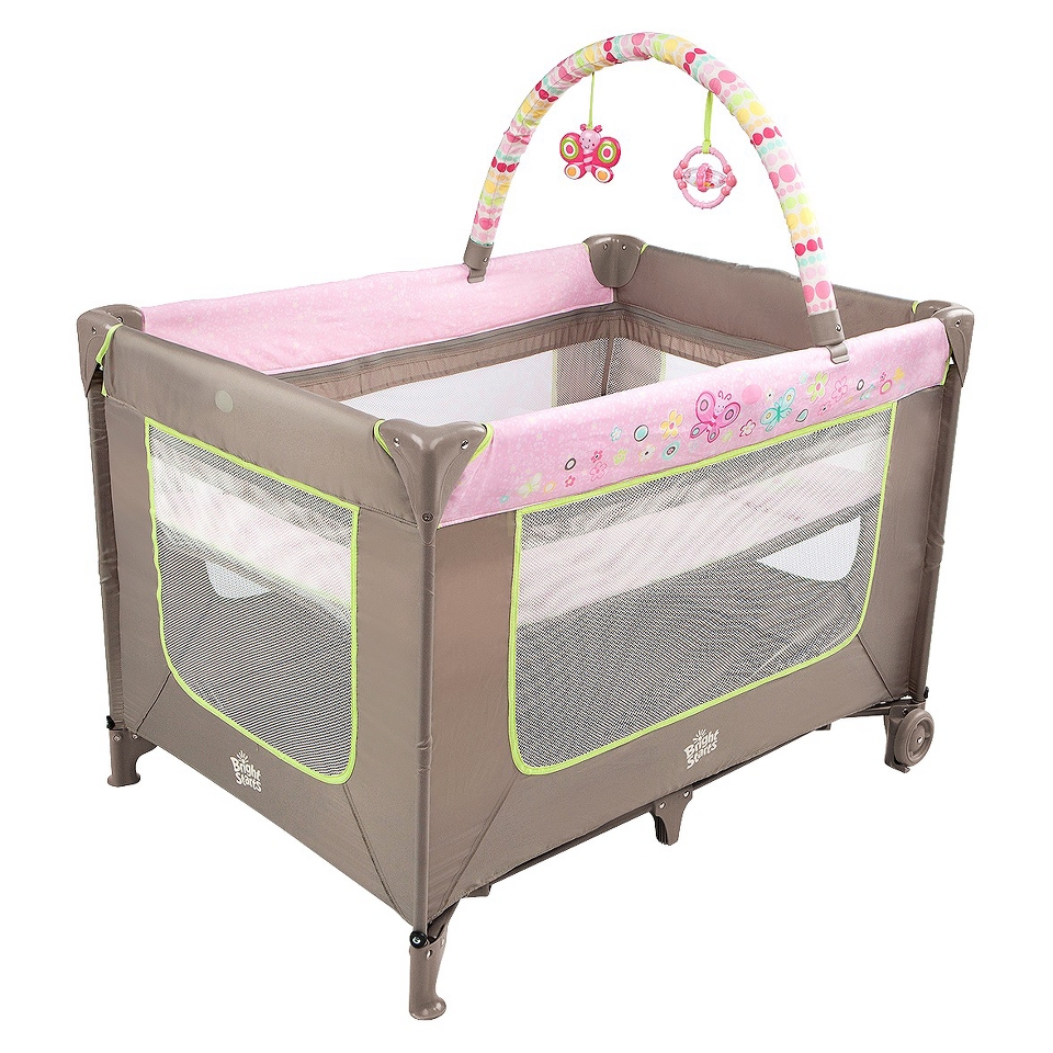 Bright Starts Flutter Dot Playard   Pretty in Pink