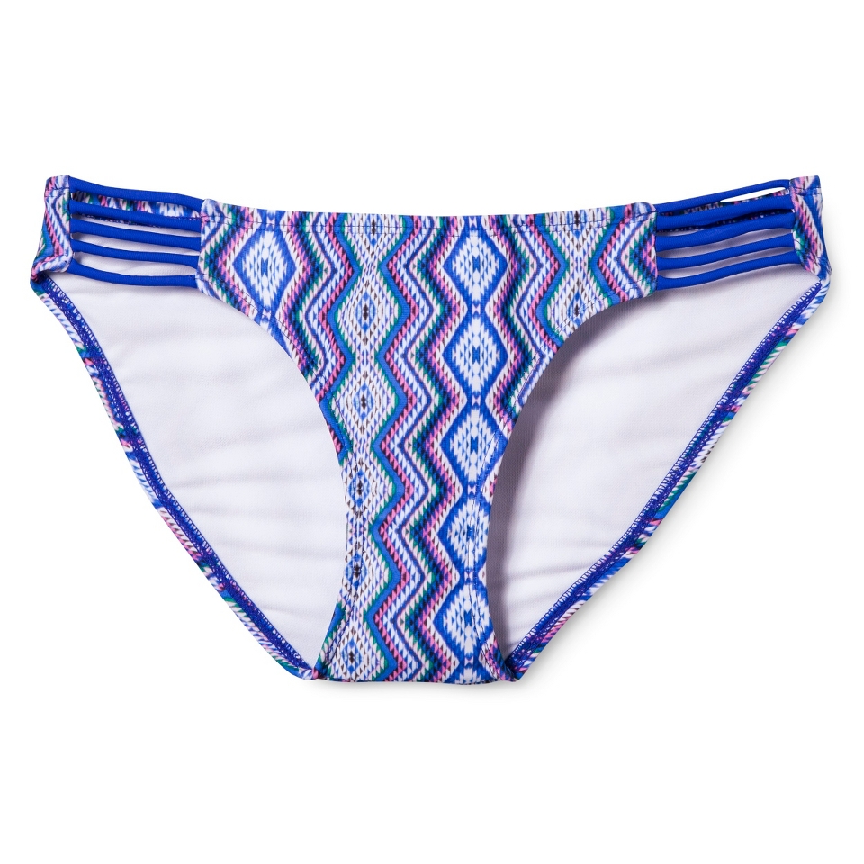 Xhilaration Juniors Hipster Swim Bottom  Assorted Print L