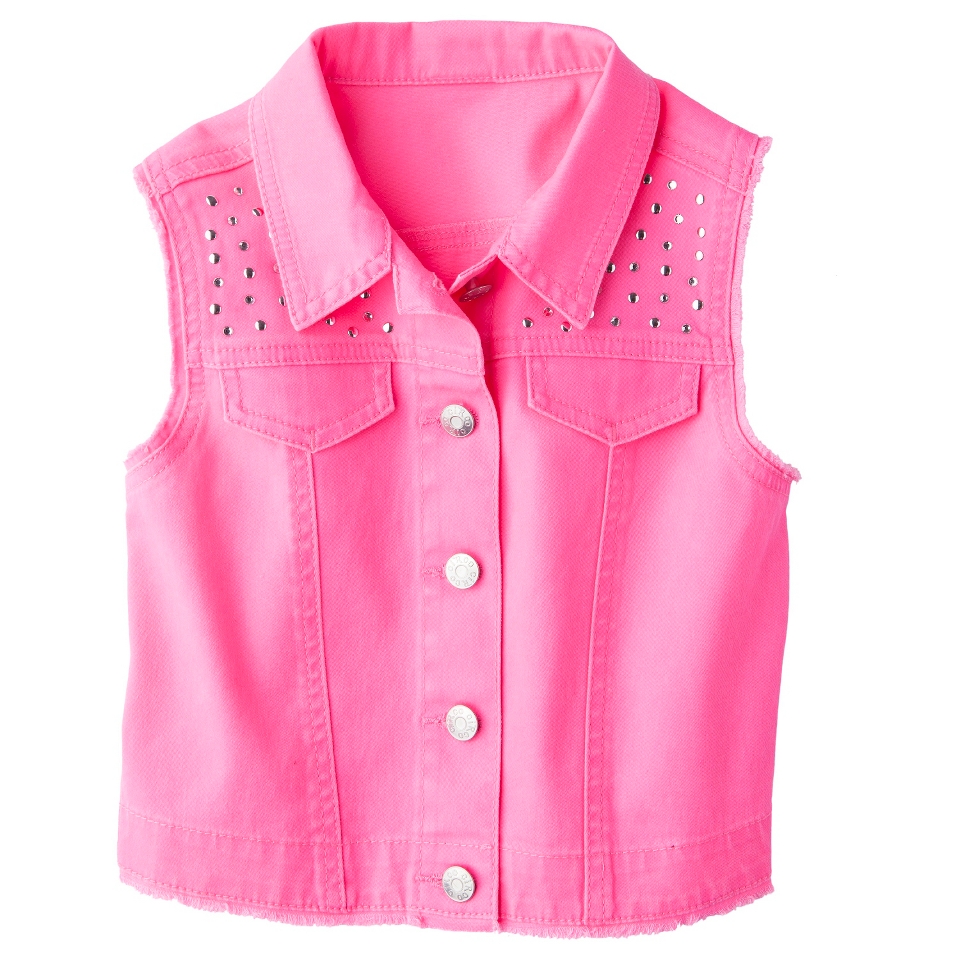 Circo Girls Fashion Vests   Dazzle Pink XS