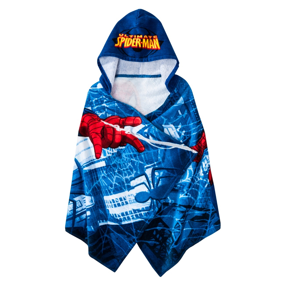 Spiderman Hooded Towel   Green