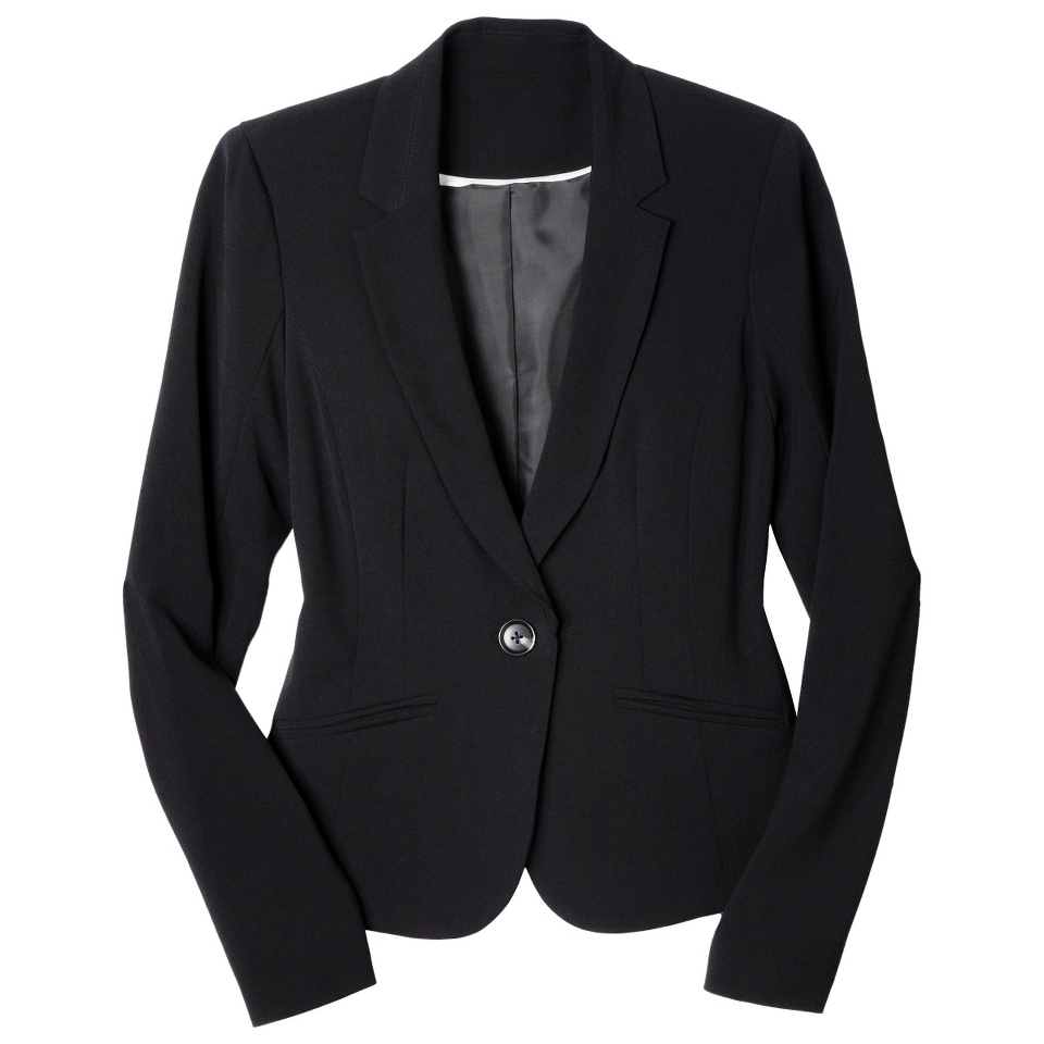 Xhilaration Juniors Single Button Blazer   Black S(3 5)