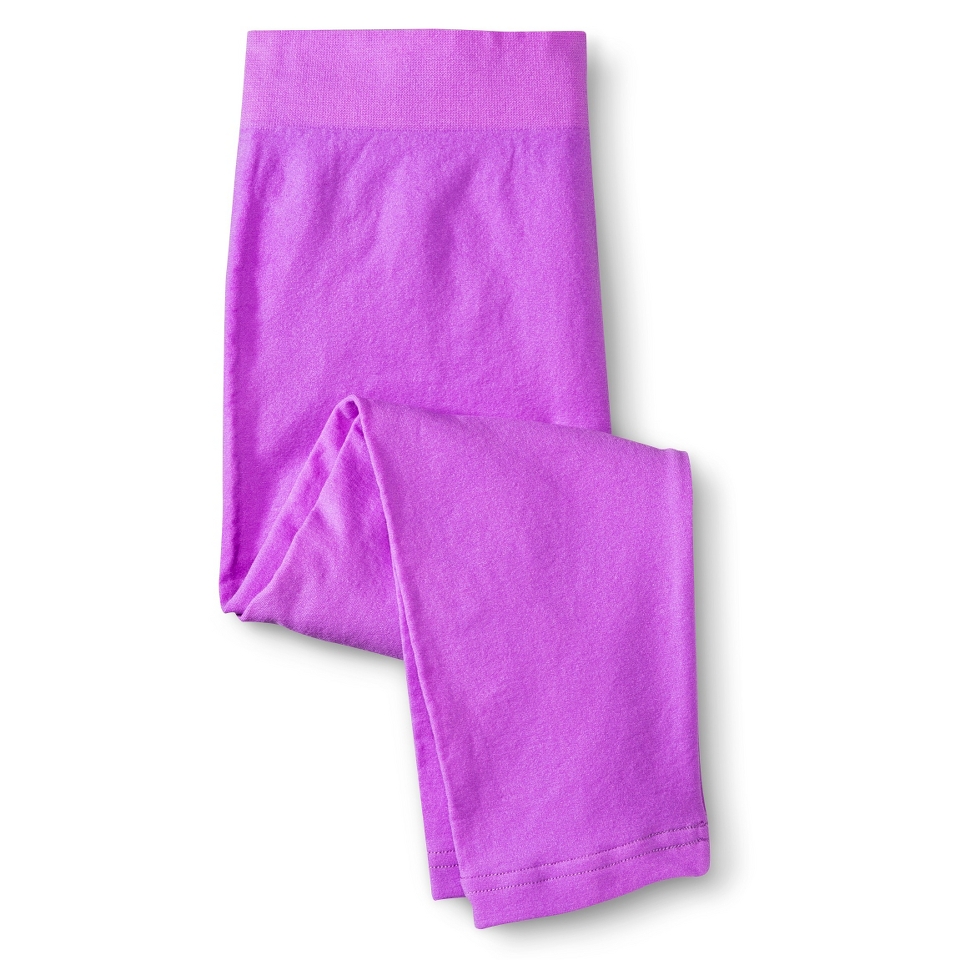 Xhilaration Girls Seamless Capri Legging   Verve Violet S/M