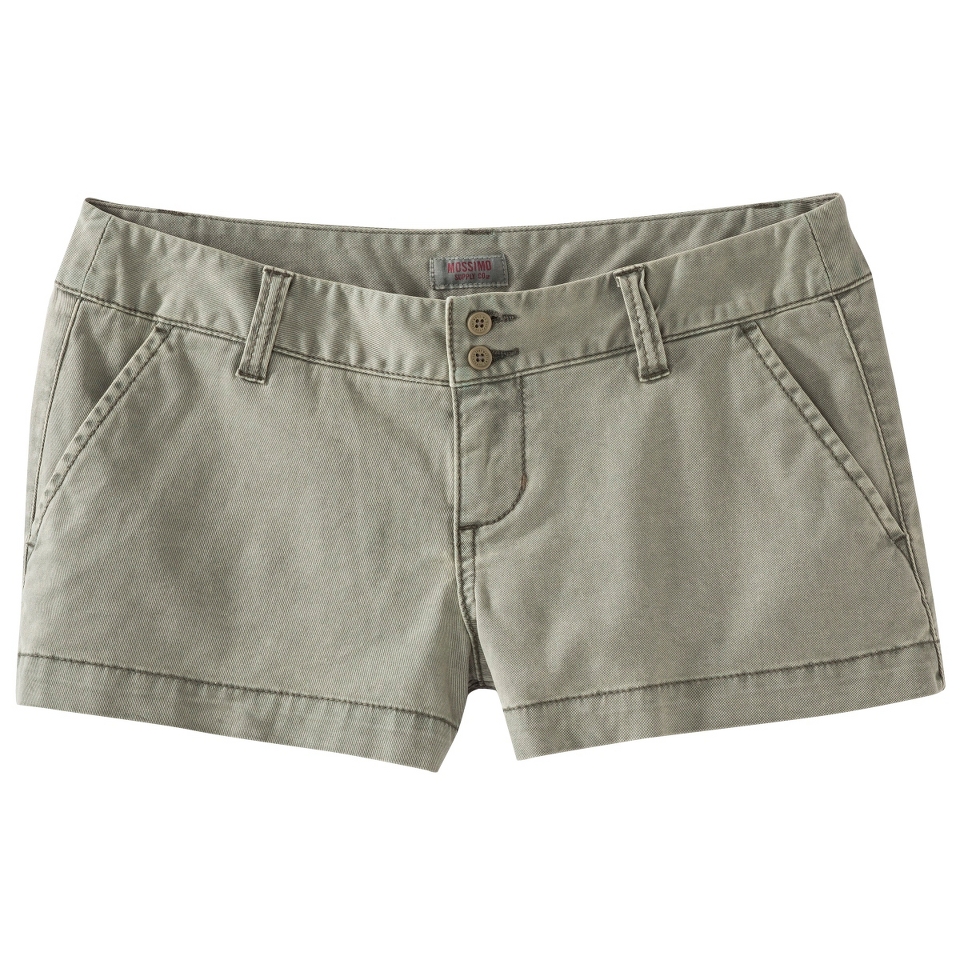 Mossimo Supply Co. Juniors Chino Short   Tanglewood Green 11