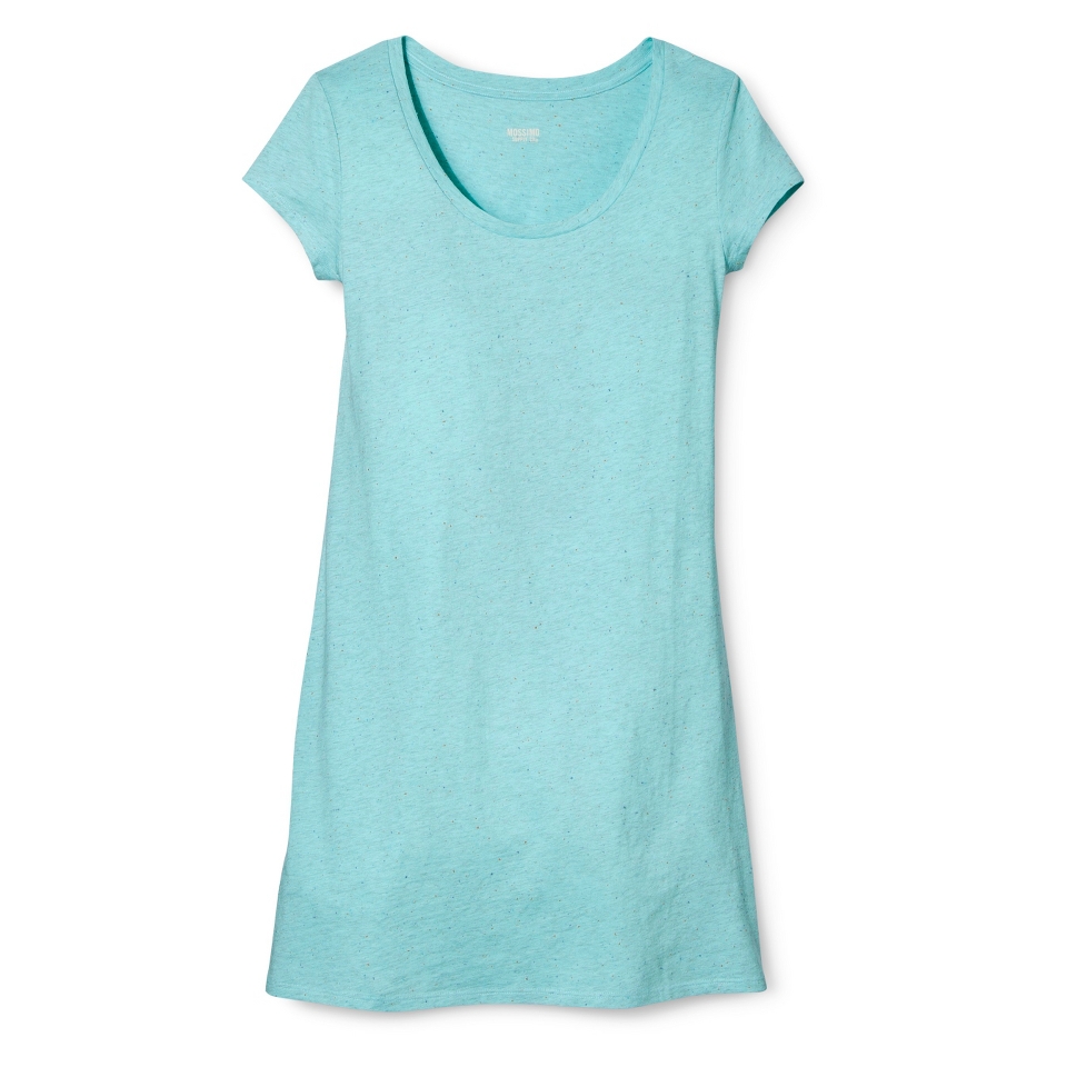 Mossimo Supply Co. Juniors T Shirt Dress   Aqua XL