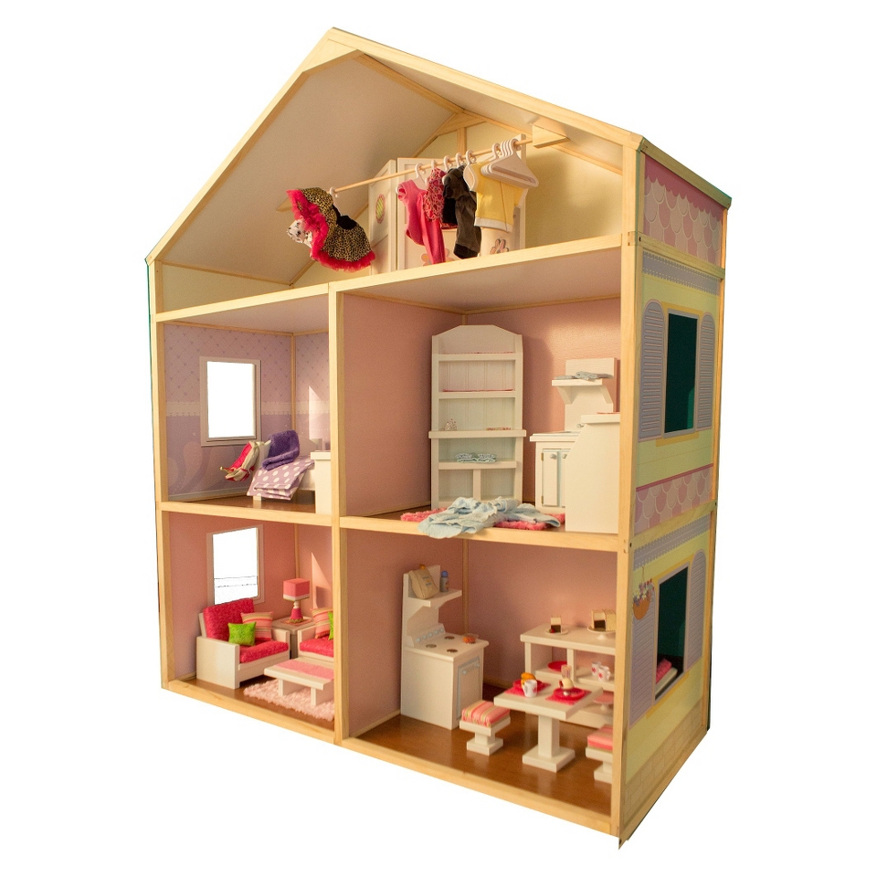 My Girls 18 Dollhouse   Sweet Bungalow