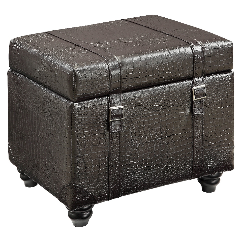 Storage Ottoman Storage Ottoman   Brown