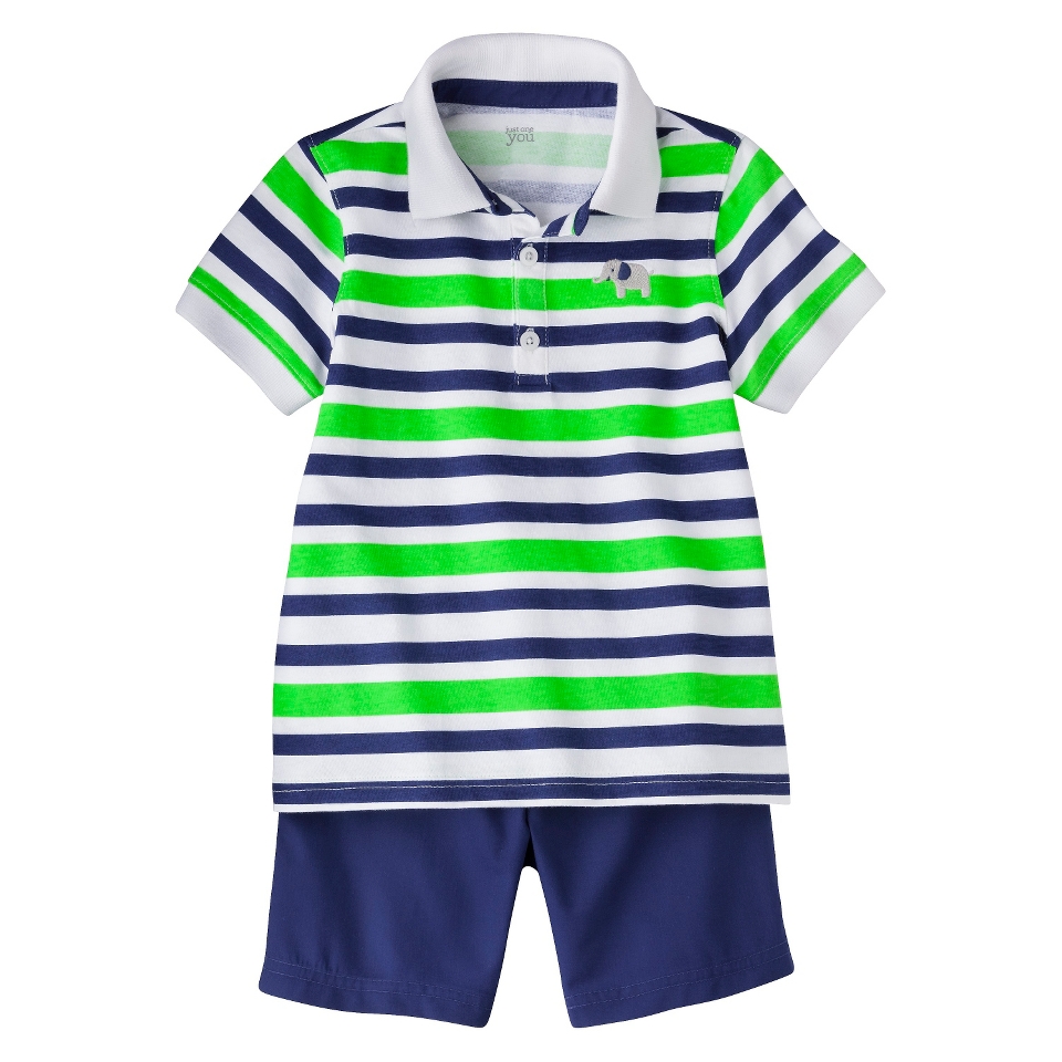 Just One YouMade by Carters Boys 2 Piece Set   Blue/Navy 3 M