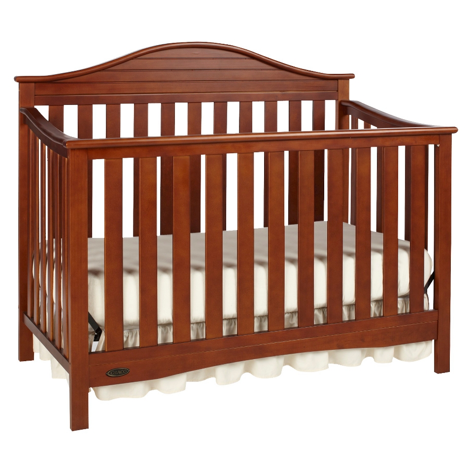 Graco Harbor Lights Convertible Crib   Dark Walnut