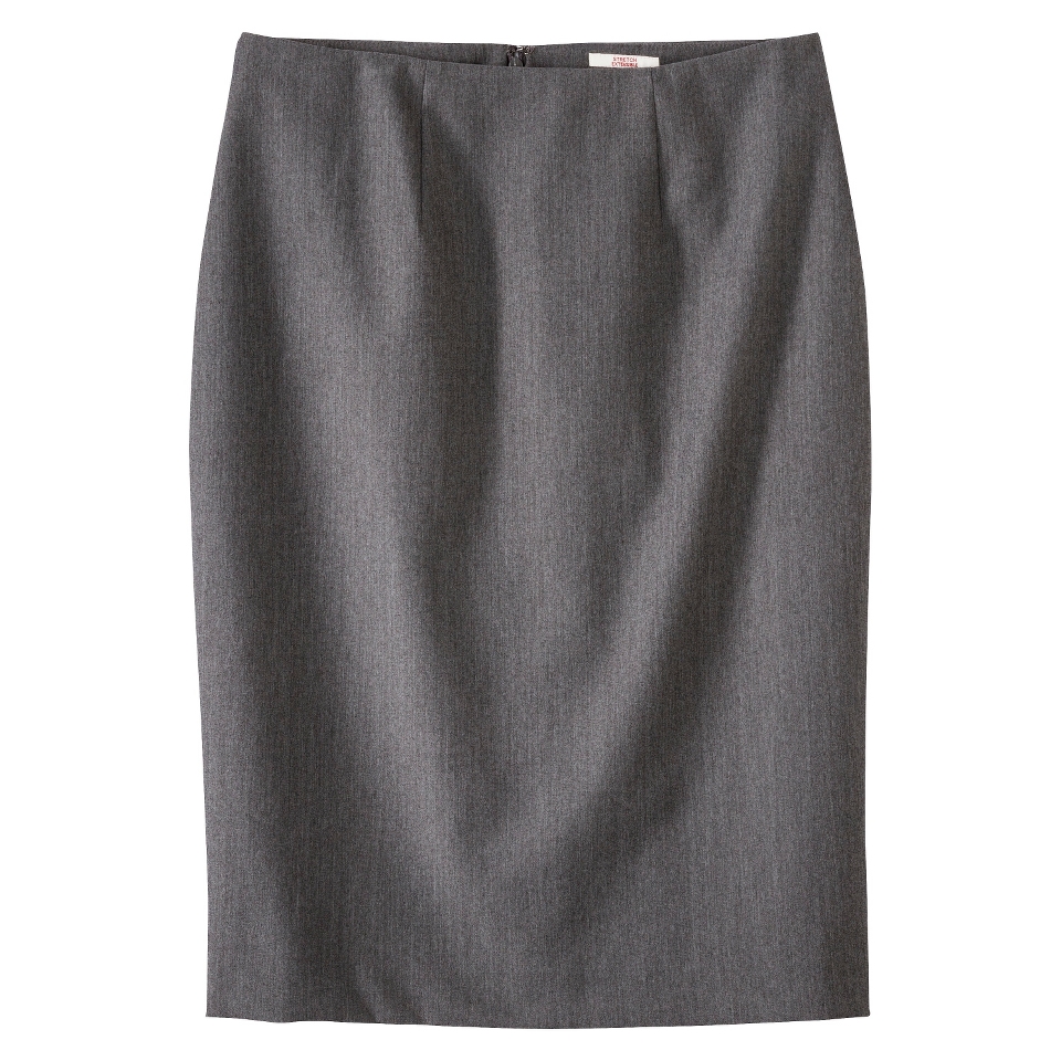 Merona Petites Classic Pencil Skirt   Gray 14P