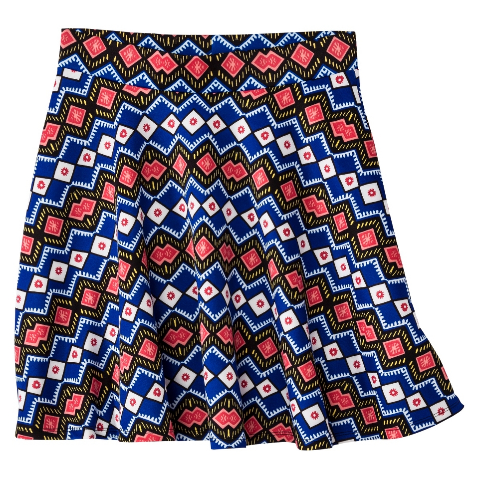 Xhilaration Juniors Pattern Skirt   Coral XS(1)