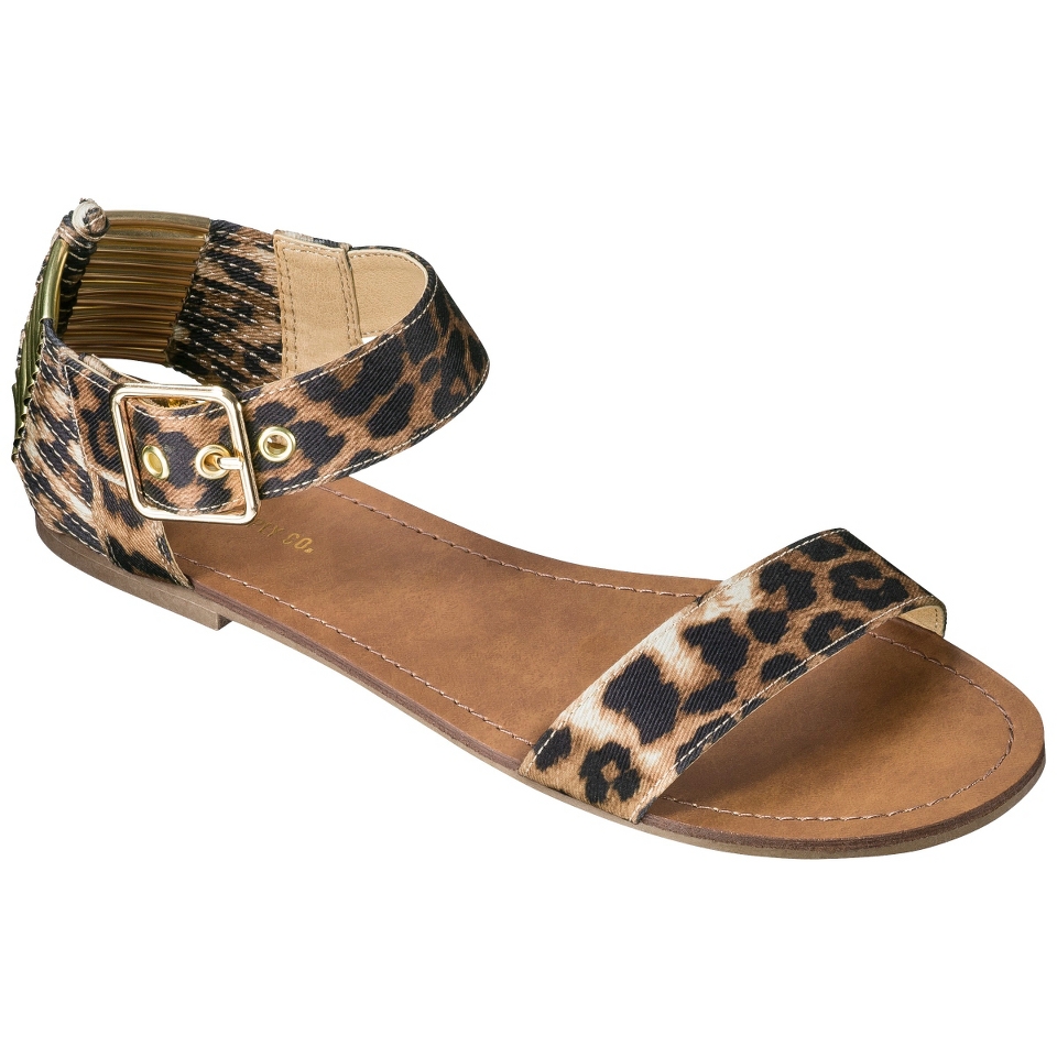 Womens Mossimo Supply Co. Tipper Sandal   Animal Print 11