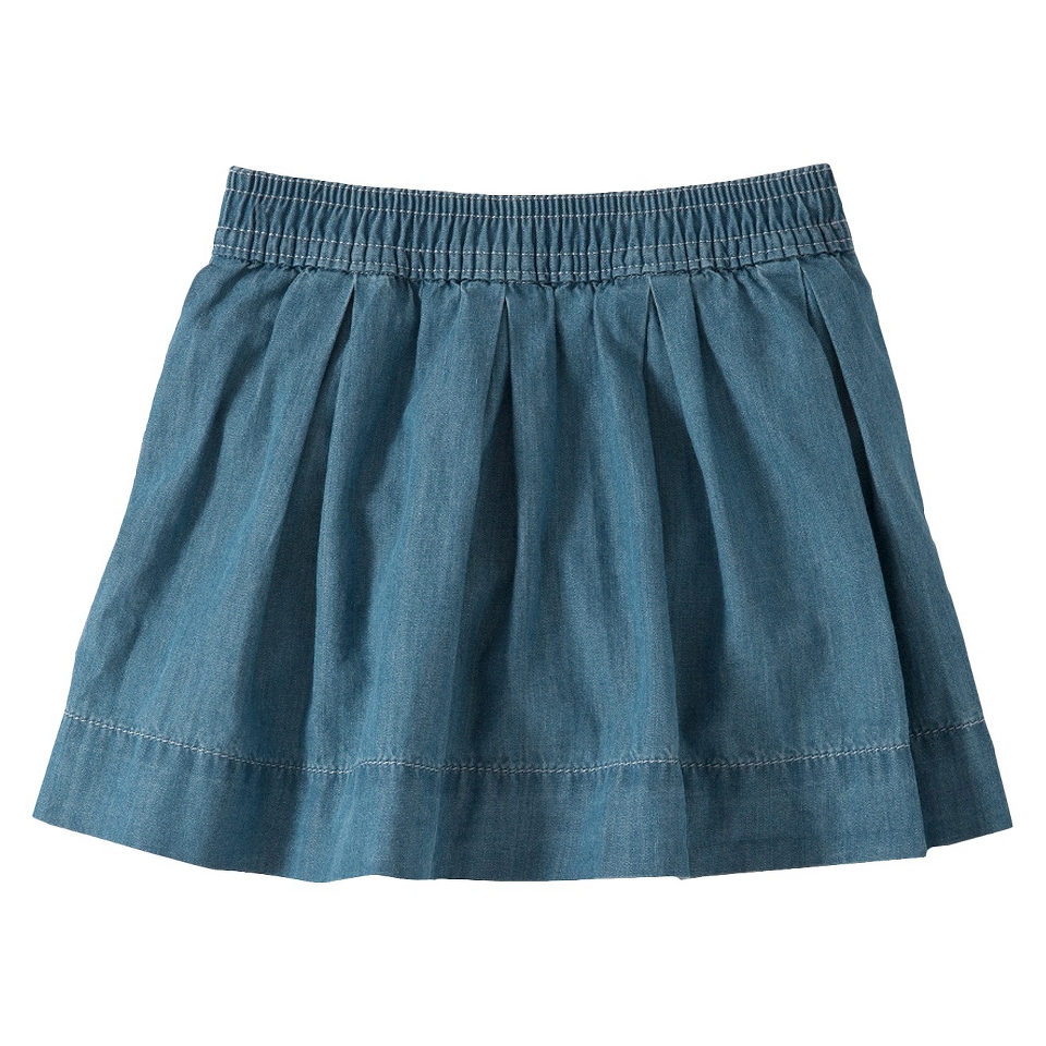 Burts Bees Baby Toddler Girls Skort   Chambray 4T