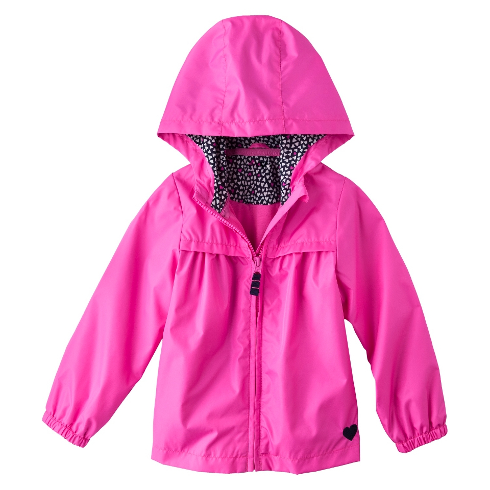 Just One You by Carters Infant Toddler Girls Windbreaker Jacket   Pink 12 M