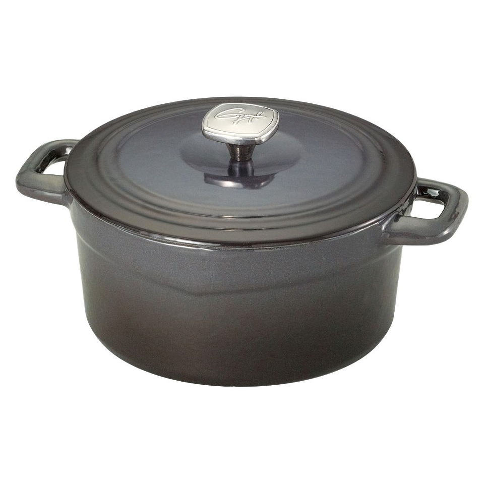 Guy Fieri Porcelain Cast Iron 7qt Dutch Oven Graphite