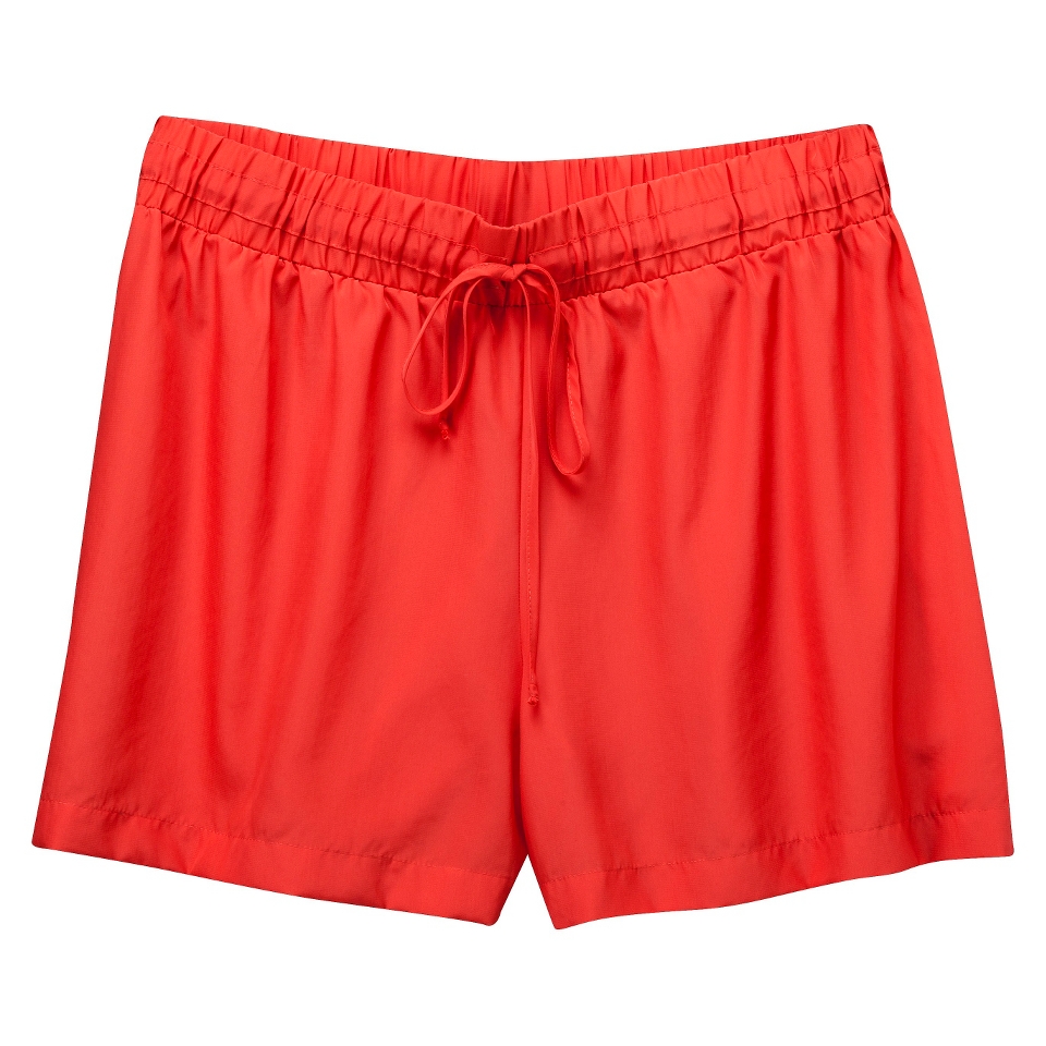 Mossimo Womens 5 Drapey Shorts   Siren S