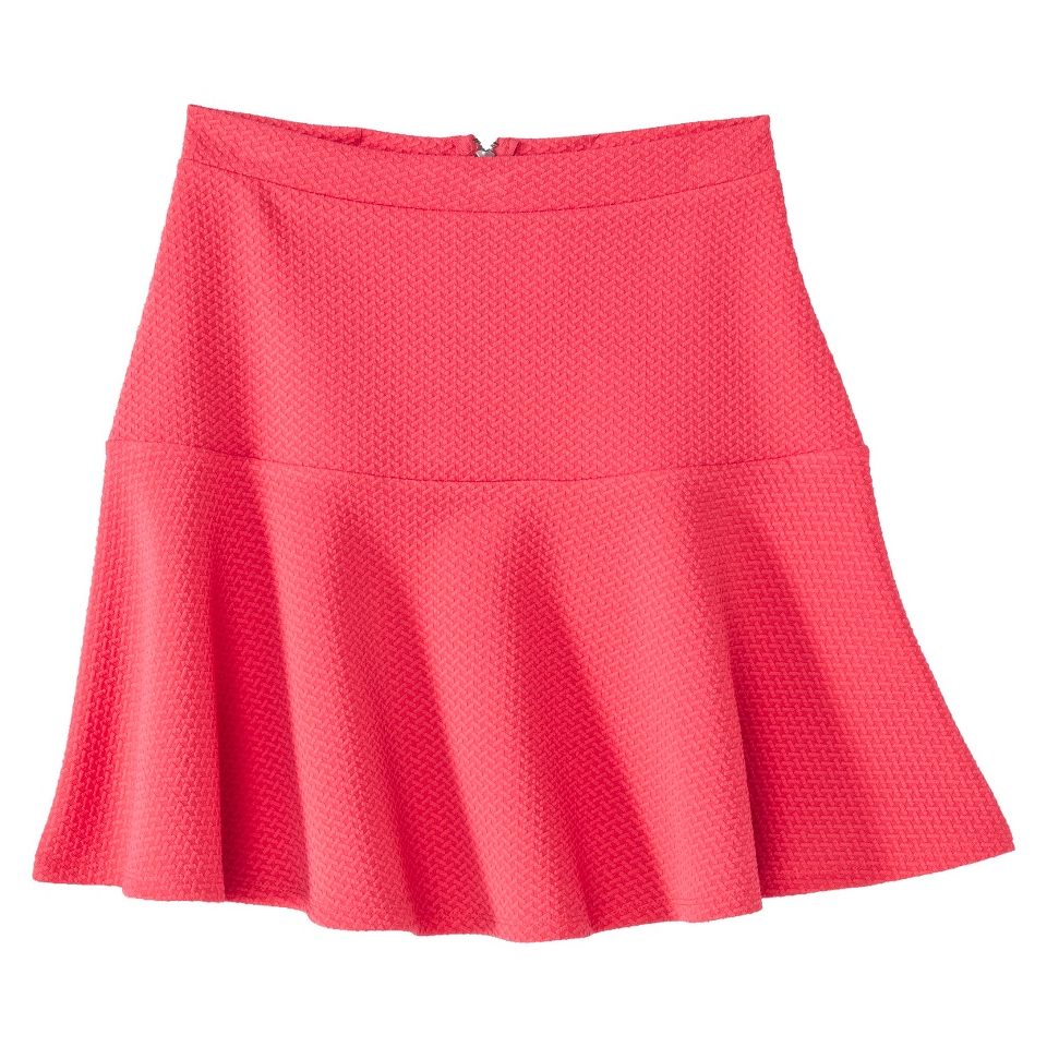 Xhilaration Juniors Textured Skirt   Geranium L(11 13)