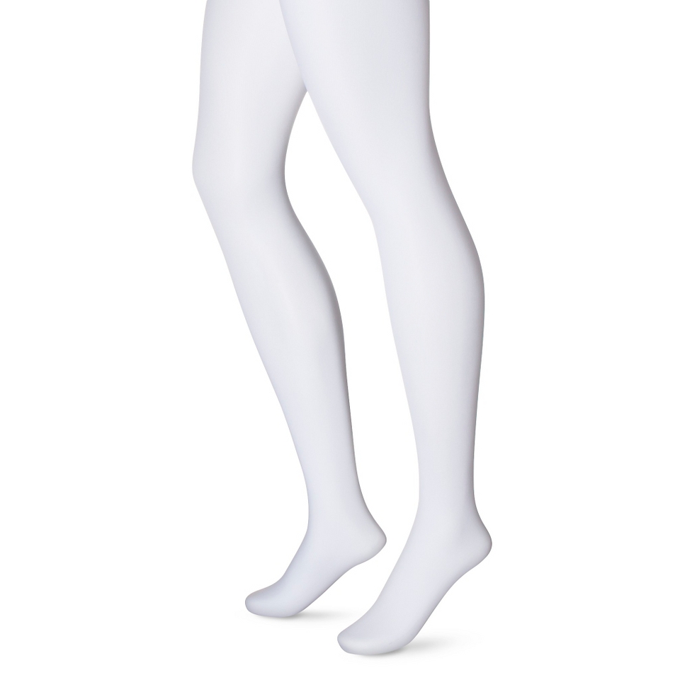 Xhilaration Juniors Full Tights   White 2X